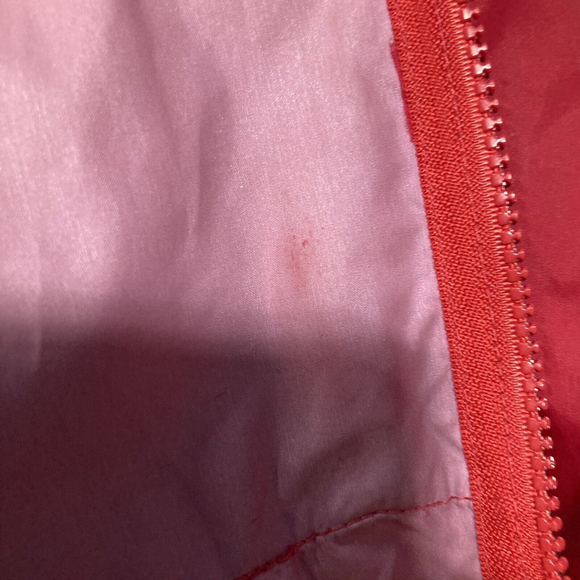Vintage Columbia Sportswear Windbreaker Jacket Adult Large L Red Packable Coat - Picture 15 of 16